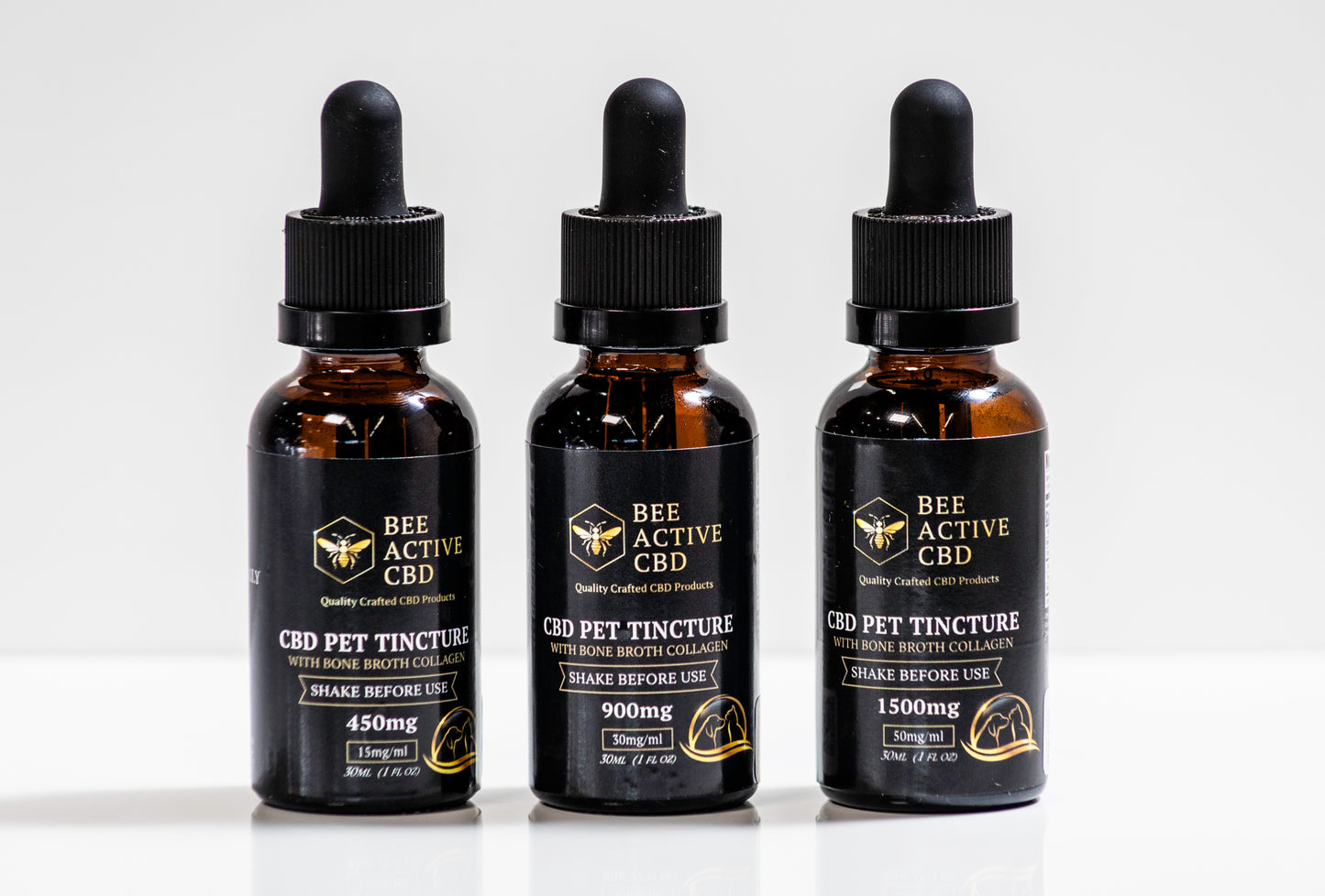 Bee Active CBD Pet Tinctures