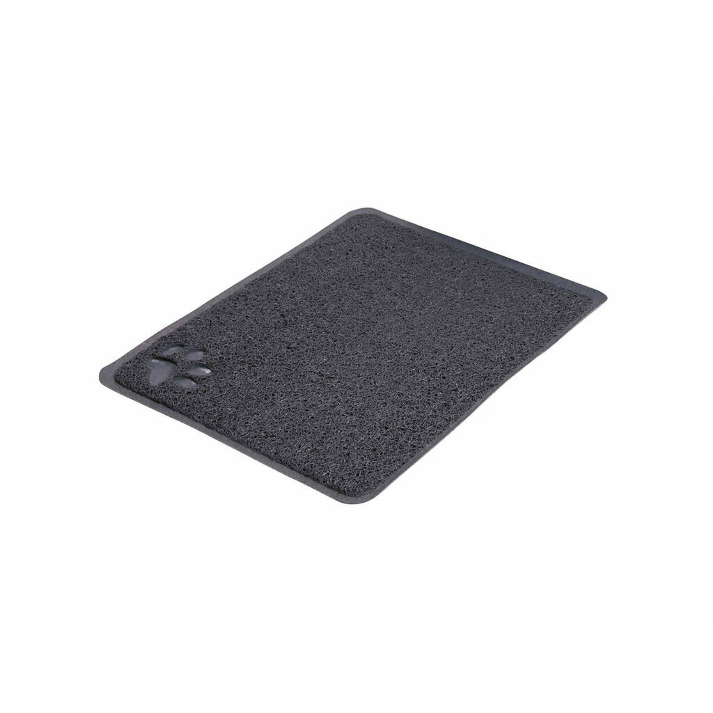 Cat Litter Tray Mat Trixie Anthracite PVC 37 × 45 cm