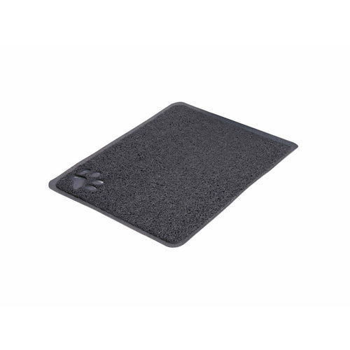 Cat Litter Tray Mat Trixie Anthracite PVC 37 × 45 cm