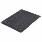 Cat Litter Tray Mat Trixie Anthracite PVC 37 × 45 cm