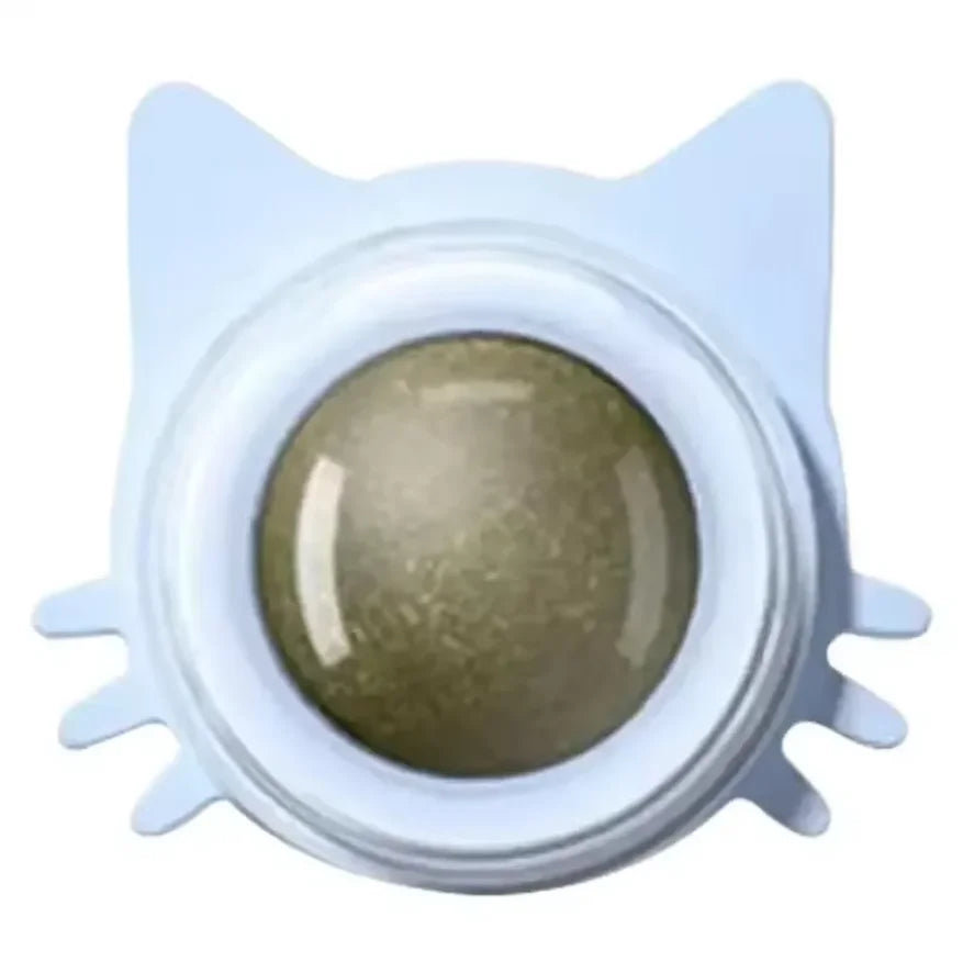 Catnip Toys for Cats Indoor Interactive Wall Spin Ball Natural Mint
