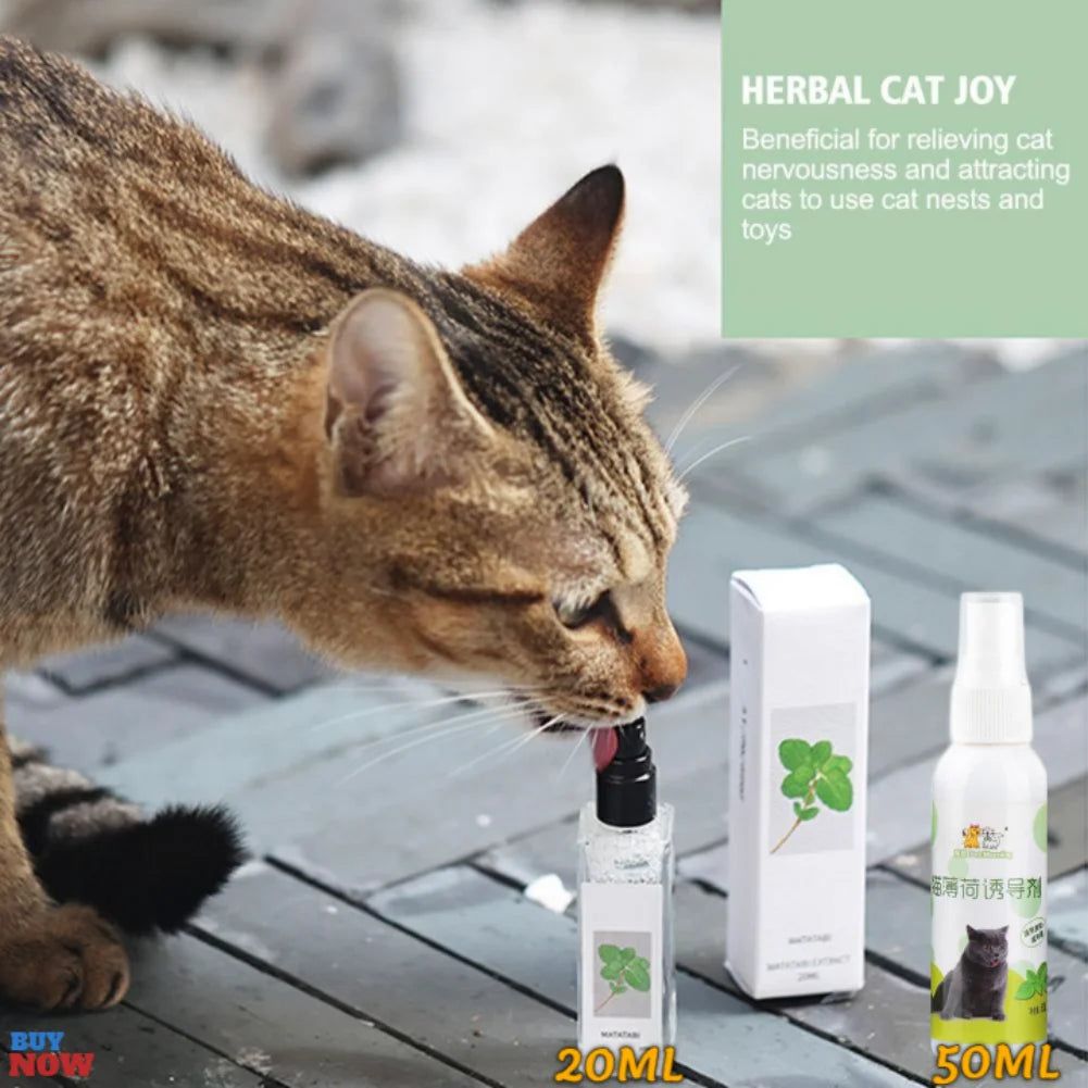 20/50ml Cat Catnip Spray Healthy Ingredients