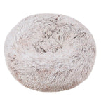 Round Cat Bed Warm Sleeping Cat Nest For Dogs Basket Pet Products Cushion Soft Long Plush Cat Pet Bed Mat Cat House Animals Sofa